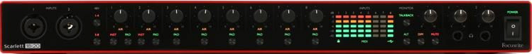 focusrite 18i20 3rd generation front